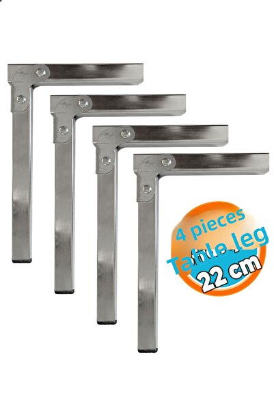 NZB Metal Folding Table Leg 22 cm Black Base Floor Table Leg Table Leg Coffee...