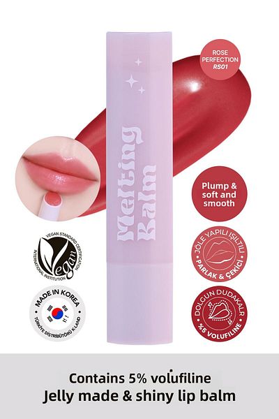 DERMA FACTORY 5% Volufiline - Lip Plumping and Moisturizing Glow Melting Balm