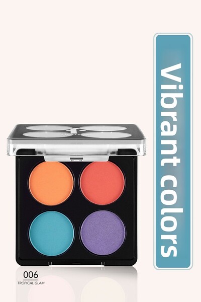 Flormar Mat & Işıltılı Far Paleti - Color Eyeshadow Palette - 006 Tropical Glam- 8682536051200
