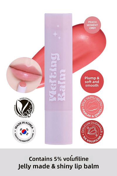 DERMA FACTORY 5% Volufiline - Lip Plumping and Moisturizing Glow Melting Balm