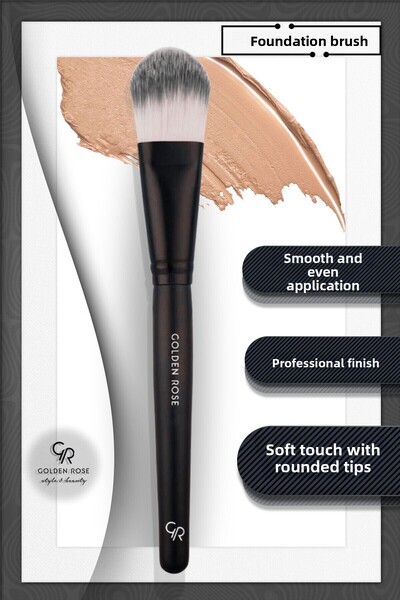 Golden Rose Foundation Brush