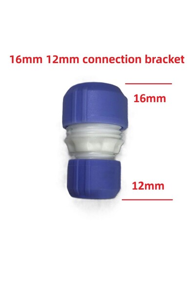 BGA Σύνδεσμος σύνδεσης σωλήνα κήπου 12mm/16mm Σύνδεσμος σύνδεσης σωλήνα βρύσης