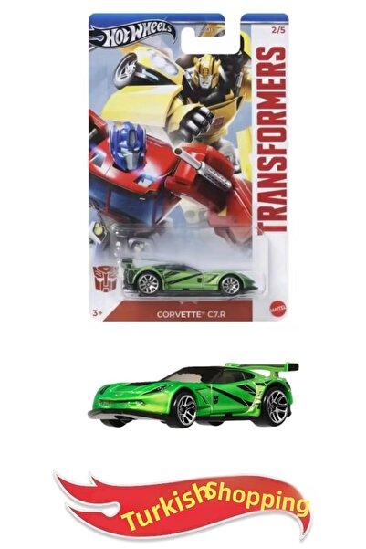 HOT WHEELS Transformers 1:64 Scale Corvette C7.R Longkart