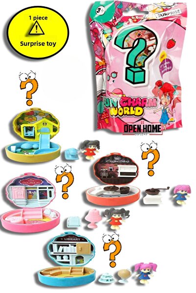 TOYFEST 1Pc Portable Dollhouse Surprise Package