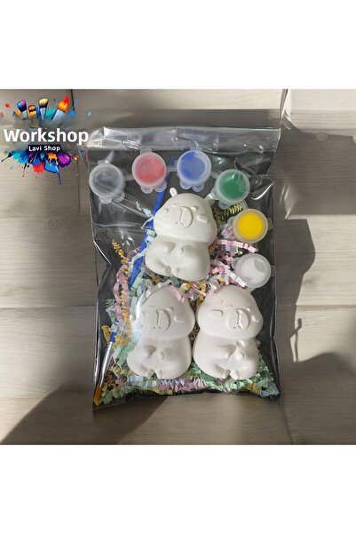 Atölye Lavi Shop مجموعة أنشطة تيدي بير للأم والطفل