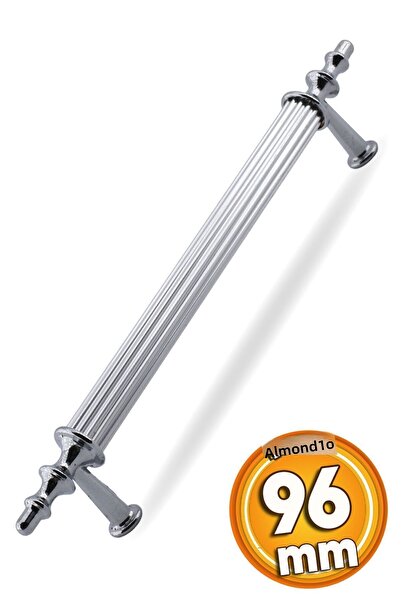 Badem10 Mâner Metal Erciyes Sertar Bucătărie 96 mm Culoare Crom