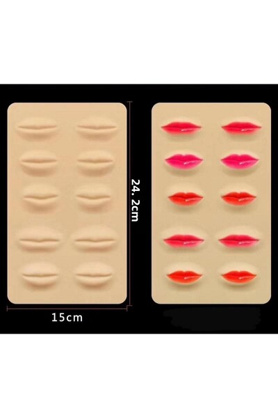Bmx Permanent Makeup Micropigmentation Work 3d Lip Latex 1 Piece