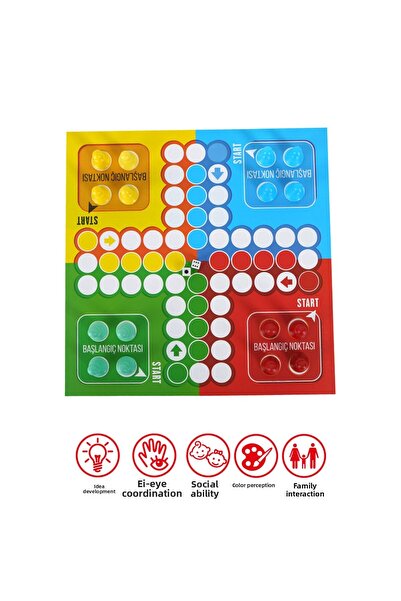 Zenotoys لعبة Ludo Super Fun Family Box