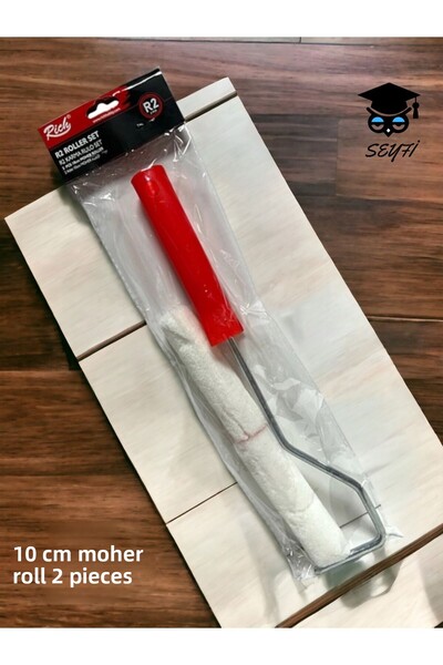 SEYFİKİRTASİYE طقم رول دهان 10 سم 2 قطعة رول موهير
