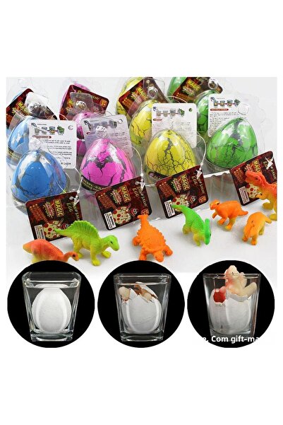 PartylandTR 3 Pieces of Dinosaur Eggs That Crack When Wet, Huge Giant Size