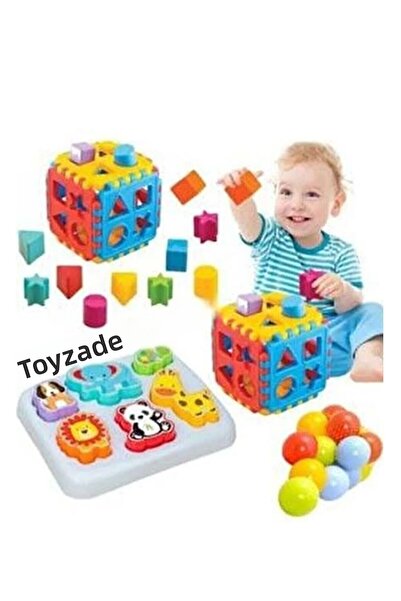 DEDE Cute Animals - 10 Pieces Find Set, 3-Piece Educational Set1