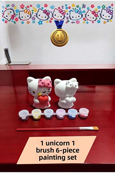 Can Tasarım Evi مجموعة الرسم الحجري من سانريو هالو كيتي لتنمية الطفل وأنثى الطفل