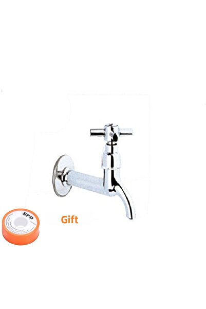 YÜCEL LONG Faucet with Flip TEFLON TAPE GIFT MIRROR INCLUDED