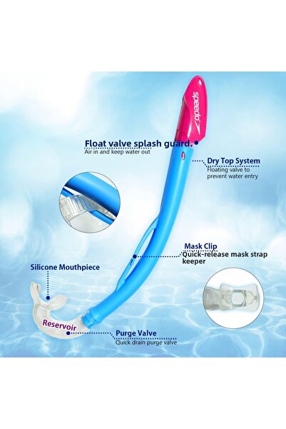 SPEEDO Boy'S Speedo Leisure Junior Dual Lenses Combo Swimming Goggles