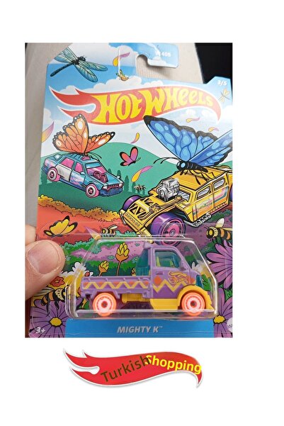 HOT WHEELS بطاقة طويلة من سلسلة الربيع بمقياس 1:64، بيك اب Mighty K