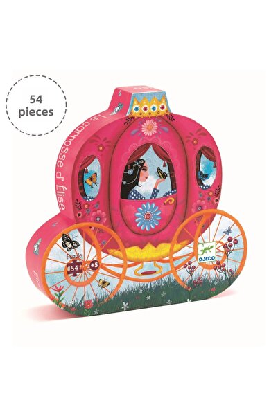 djeco لغز ديكور سيارة إليز - 54 قطعة