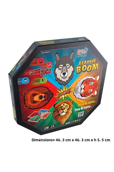 Hi-Q Toys لعبة عائلية مرنة (slingpuck)