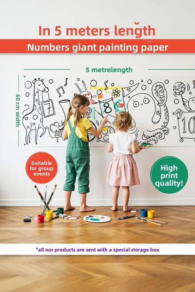 Proll Numbers Painting Paper