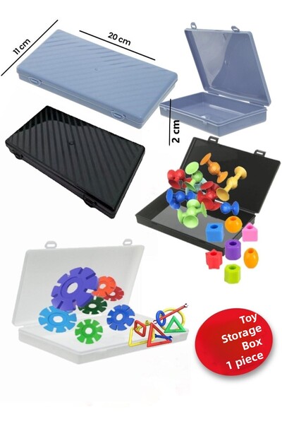 Hyd 11x20x2 cm 1 Piece Educational Toy Storage Box
