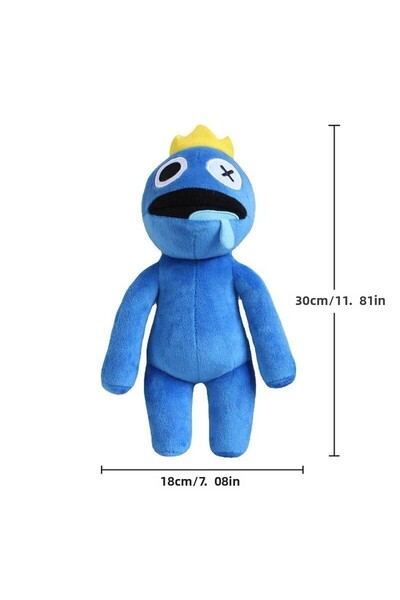 Schulzz Rainbow Friends Blue-yellow Imported Plush Toy 30cm