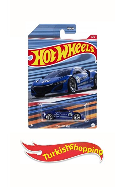 HOT WHEELS 1:64 Scale Long Card 17 Acura Nsx