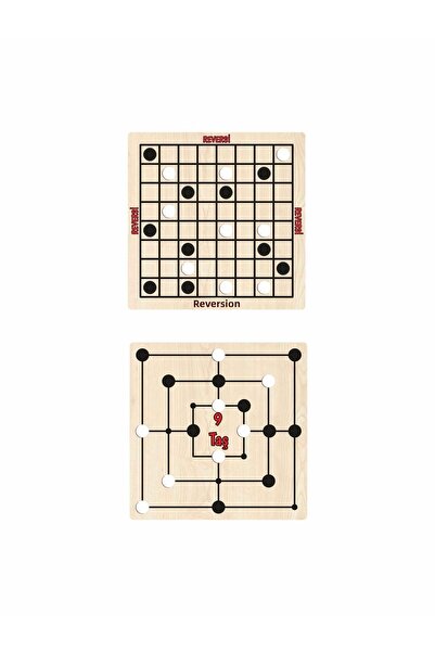 Kiri لعبة ريفيرسي و9 أحجار، ألعاب الذكاء والاستراتيجية