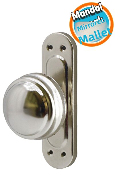 NZB مقبض باب مزلاج عاكس مقبض سحب مقبض معدني مطرقة نيكل