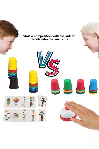 CARNIVAL LAND Super Cups Fast Cheerful Practical Cups Mind Intelligence Logic Game Family Box Game 30 Lu Cup