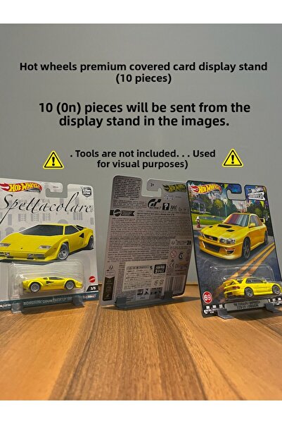 Almalı حامل عرض مغلق للبطاقات المميزة (10 قطع)