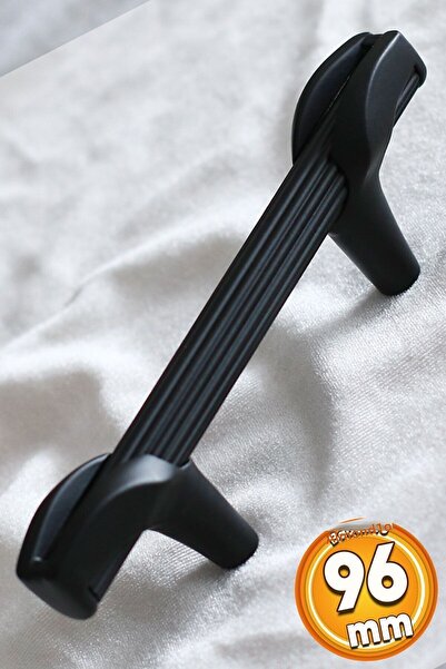 Badem10 Mobilier din metal negru de 64 mm - Bare Duru (PREMIUM), mânere pentr...