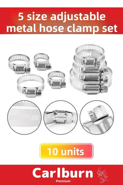 Carlburn Producție specială Furtun pentru mașină și grădină Oțel inoxidabil 5...