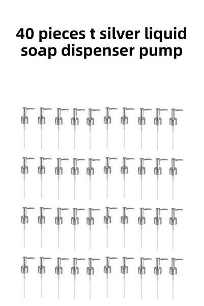 qussine 40 τεμ. Ανταλλακτική αντλία διανομής υγρού σαπουνιού Ανταλλακτική αντ...
