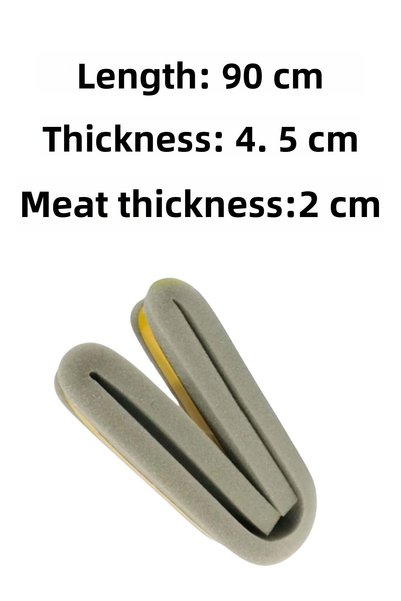 Generic Brand 4Pcs Adhesive under Door Threshold Sponge Tape Cold Heat Insulation Insulating Tape Wick 90cm
