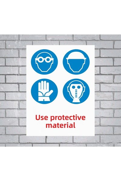 zafrakreklam Use Protective Material 24X32 cm Pvc Sheet