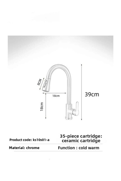 FLEKO Black Spral Sink Faucet 1st Quality Lux
