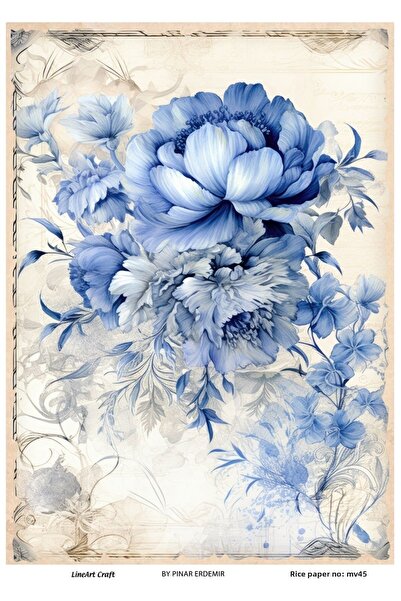 LİNEART ورق ديكوباج LineArt بنمط نحاسي - LA-MV45