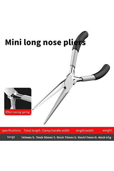 Choice Needle nose Diy Jewelry Accessories Making Tools Grey Black Coated Pla...