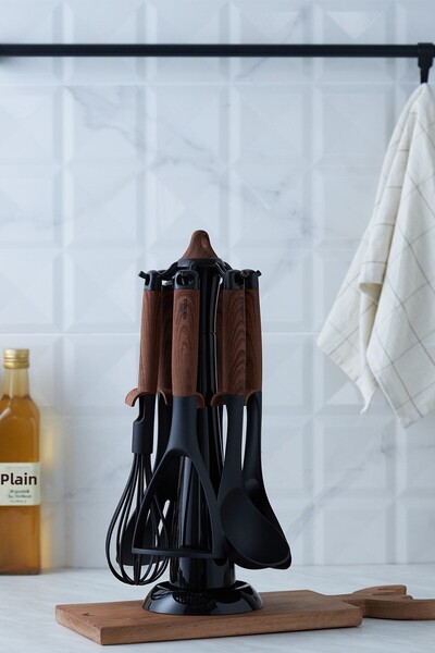 Karaca Woody Soft 7 Piece Serving Set