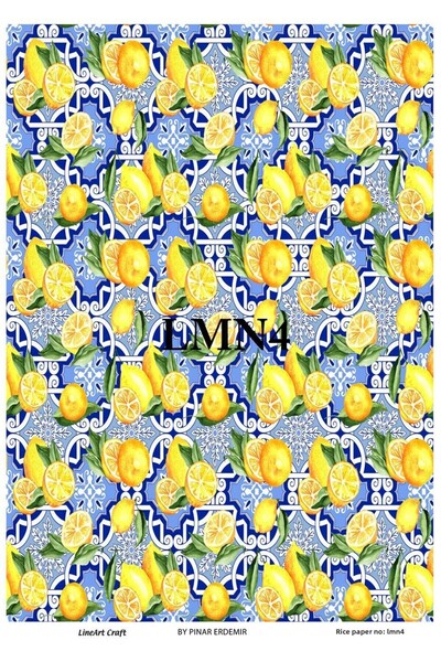 LİNEART ورق ديكوباج نحاسي Lineart رقم: LMN04- 29x42 سم