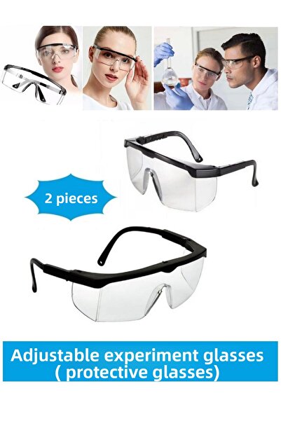 QBR Home Set of 2 Protective Glasses. Adjustable (2 Pieces)