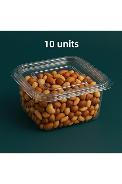 Vitapac Plastic Leakproof Container 500Gr/Cc Self-Covered / Multi-Purpose Use...