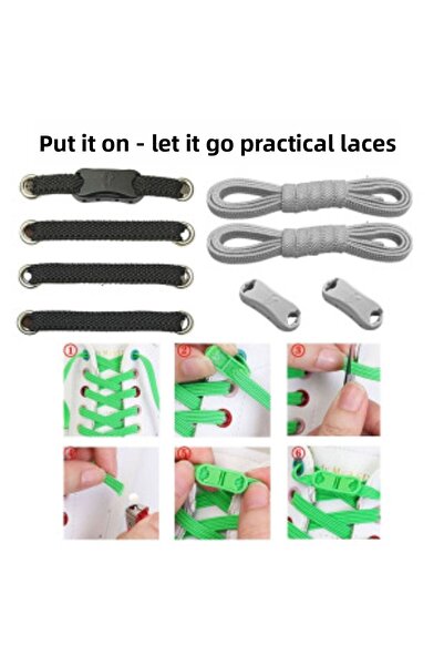 Ankanorm أربطة الحذاء العملية، أربطة الحذاء المرنة، أربطة الحذاء المرنة للأطف...