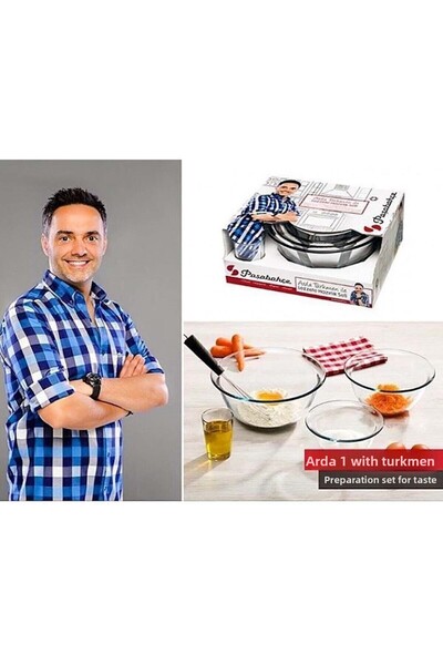Paşabahçe طقم تحضير أردا تركماني 4 قطع