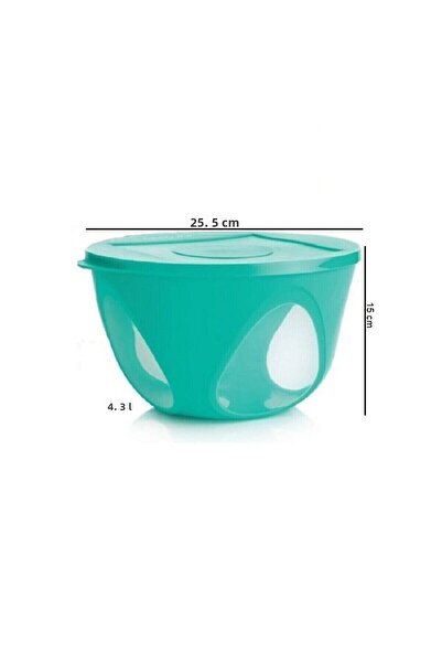 Tupperware Colorful Tutku 4.3 Liter Serving and Storage Container
