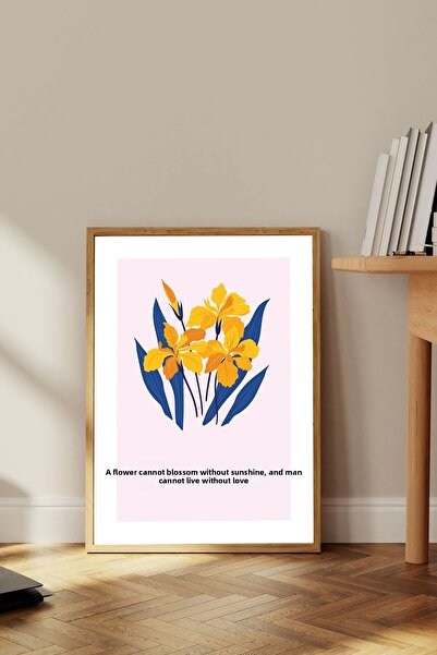 Dekorsiahome Masă decorativă cu un singur cadru din lemn TK0070