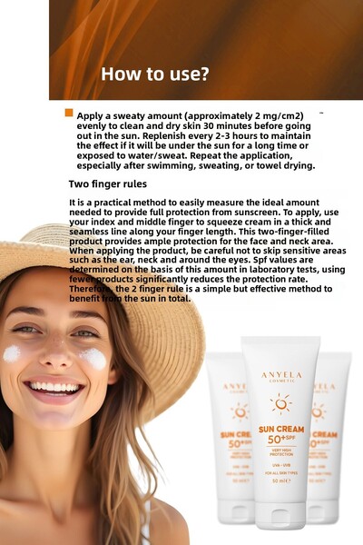 Anyela Sunscreen 50+ Spf 50ml