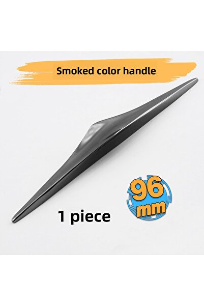 Badem10 Mâner din metal afumat Olivin 96 mm - 9,6 cm Sertar de mobilier Mânere dulap dulap de bucătărie Mâner