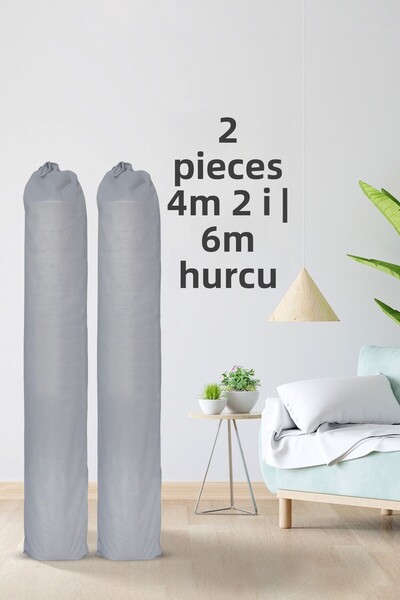Palm Design قطعتان من حقيبة تخزين السجاد المربعة بطول 4 أمتار، حقيبة تخزين ال...
