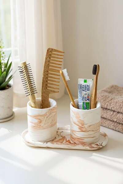 Chiko Mall ΣΕΤ ΜΠΑΝΙΟΥ ΒΑΣΗ ΟΔΟΝΤΟΒΡΑΣΙΛΗΣ ΜΕ ΔΙΣΤΑΣΗ, ΘΗΚΗ ΟΔΟΝΤΟΦΥΛΑΚΙΟΥ, Ο...