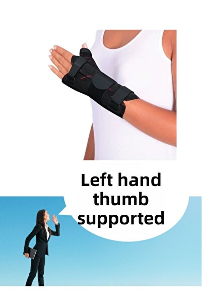 HeiN Hand Wrist Brace Left Hand Wrist Brace Brace Orthopedic Hand Wrist Brace Splinti Thumb Supported Bracelet